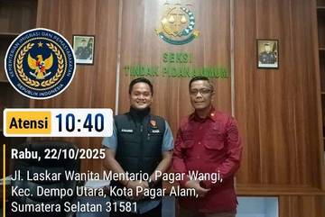 Bapas Lahat dan Kejari Pagaralam Bahas KUHP Baru