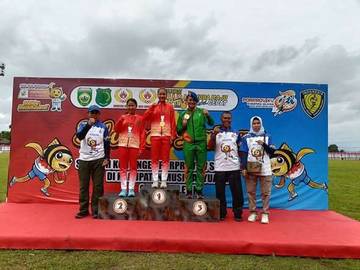 Dua Sprinter Muba Kuasai Lintasan Porprov Sumsel