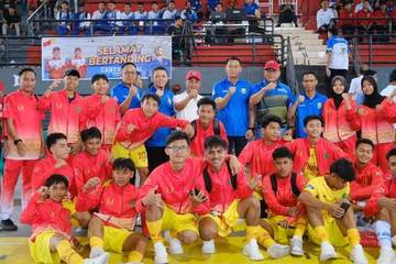 Porprov Sumsel: Tim Futsal Muba Taklukkan OKI 2-1