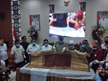 Lama Tersimpan di Australia, Kain Songket Palembang Dikembalikan 