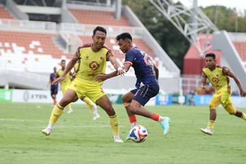 Gol Telat Kahar Selamatkan Sumsel United