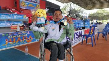 Bangkit dari Cedera, Novendra Kembali dengan Medali Emas