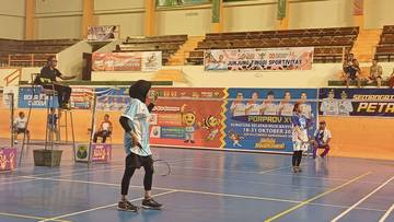 Para Bulutangkis Peparprov Sumsel V Bangkitkan Semangat Disabilitas