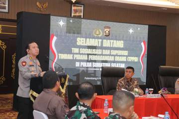 Polda Sumsel dan Mabes Polri Perkuat Sinergi TPPO