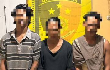 Polsek Mariana Tangkap Pelaku Pencurian Besi Tower Telekomunikasi