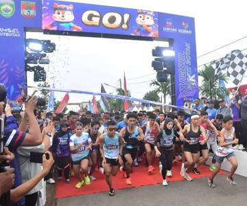 Runners Bukit Botak Kenalkan Wisata di Musi Rawas