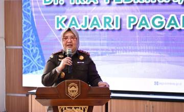 Pulang Kampung, Ira Febriana Jabat Kejari Pagar Alam 