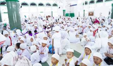 Prabumulih Tanam Nilai Agama Melalui Manasik Haji PAUD​