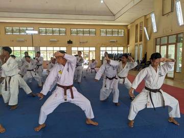 Gojukai Sumatera Gelar Ujian Kenaikan Tingkat di Palembang