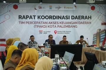 Sektor Keuangan Palembang Paling Progesif di Sumatera Selatan