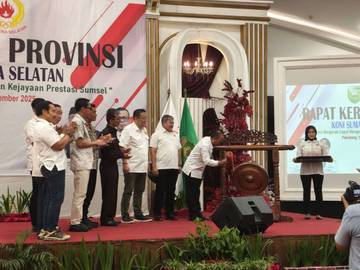 Gelar Rakerprov, KONI Sumsel Perkuat Sinergi Demi Prestasi