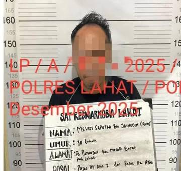Satresnarkoba Lahat Ringkus Pengedar Sabu dari PALI
