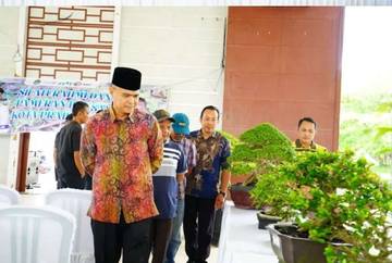 Pemkot Prabumulih Dukung Pameran Bonsai Lokal