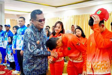 Bupati Muba Beri Bonus Atlet Porprov dan Peparprov