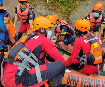 Pria Tenggelam di Sungai Lematang Ditemukan Meninggal Dunia 