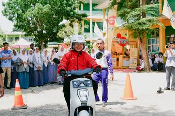 Astra Motor Sumsel Edukasi Warga Lewat Safety Riding