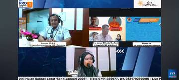 Hujan Ekstrem Ancam Sumsel, Warga Diminta Waspada