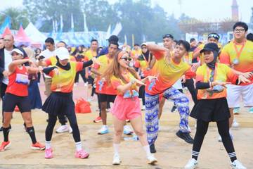 Ajang Silaturahmi, Gubernur Sumsel Lepas Peserta Musi Run