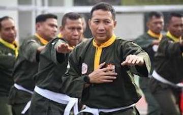 Korem 044/Gapo Gelar UKT Pencak Silat Prajurit