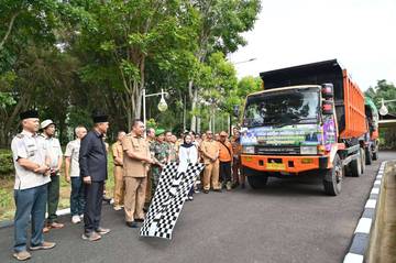 Pagar Alam Kirim Bantuan untuk Korban Bencana Sumatera