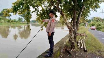 Polsek Martapura Laksanakan Penanggulangan Rawan Bencana
