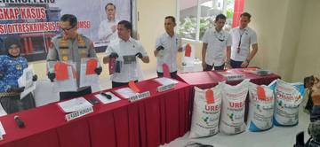 Polda Sumsel Bongkar Sindikat Penyelewengan Pupuk Subsidi 