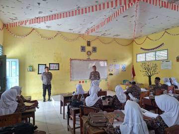 Polres Mura Gelar Penyuluhan Anti Bullying Tingkat SMP 