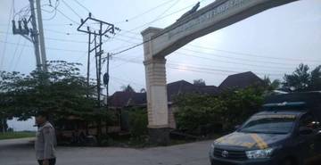 Polsek Pemulutan Gelar Strong Point Hari Libur