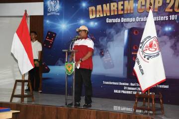 Danrem 044 Gapo Dorong Pembinaan Atlet Orado Daerah