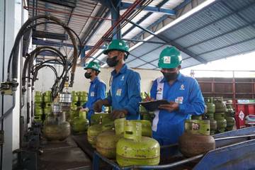 Pertamina Sumbagsel Pastikan Pasokan LPG Babel Kembali Normal
