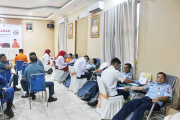 Jelang HUT ke-54, Basarnas Gelar Donor Darah