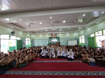Perkenalkan Seni, SMPN 35 Palembang Gelar Workshop Dulmuluk