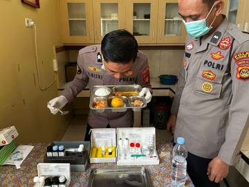 Polisi Periksa Kualitas Makanan MBG di Ogan Ilir