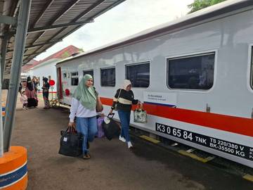 KAI Divre Palembang Siapkan 65.560 Kursi Mudik Lebaran