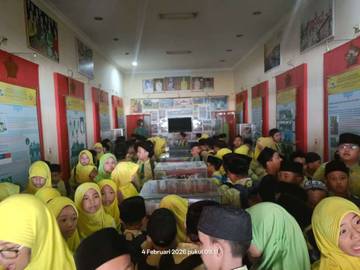 Kunjungi Museum, SD Muhammdiyah 6 Perdalam Pelajaran Sejarah