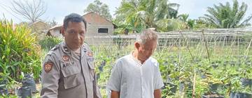 Polsek Talang Kelapa Dorong Warga Perkuat Ketahanan Pangan