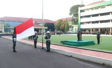 Kodam II/Sriwijaya Gelar Upacara, Tingkatkan Kedisiplinan.