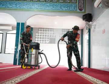 Pangdam II/Sriwijaya Instruksikan Karya Bakti Masjid