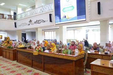 Sambut Ramadan, DWP Palembang Perkuat Silaturahmi Anggota