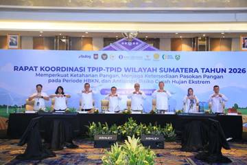 Rakor TPIP-TPID Perkuat Pengendalian Inflasi Sumatera