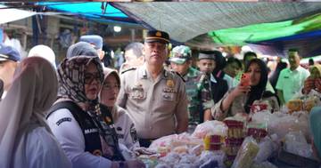 Pemkab Muara Enim Sidak Harga Pasar jelang Ramadan