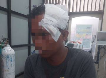 Terduga Pelaku Pencurian di Palu Diamuk Massa