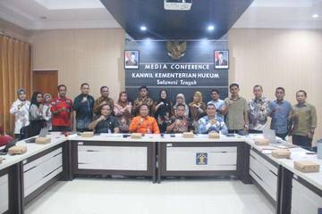 18 OBH Sulteng Perkuat Layanan Bantuan Hukum Gratis