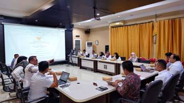 Kemenkum Sulteng Harmonisasi Ranperbup Penataan Dusun Tolitoli
