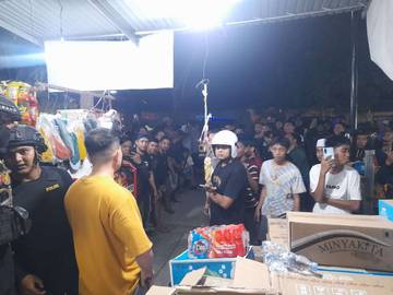 Polresta Palu Selamatkan Terduga Pencuri dari Amukan Massa