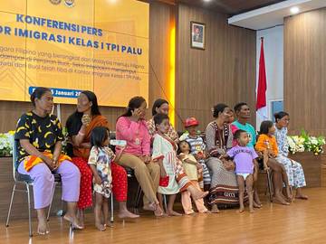 Imigrasi Palu Pastikan Percepat Proses Pemulangan WNA Filipina