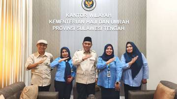RRI Palu Bersama Kemenhaj Sulteng Perkuat Kerja Sama 