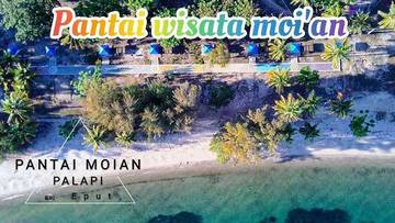 Pantai Moian Parimo dengan Pesona Pasir Putih