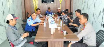 Polres Donggala Pererat Hubungan Pers Lewat Coffee Morning