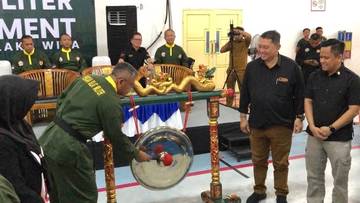 Seribuan Atlet Siap Berlaga Pada Pencak Silat Militer Pangdam XXIII/Palaka Wira